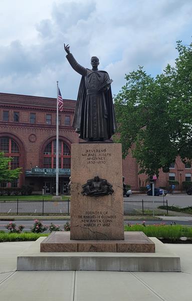 Father McGivney Statue